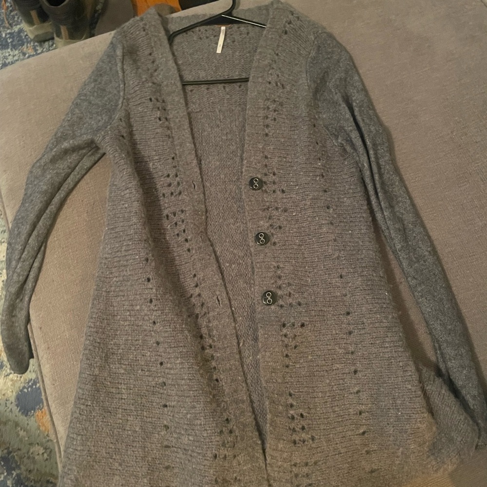 Free People Gray Women's Sweater